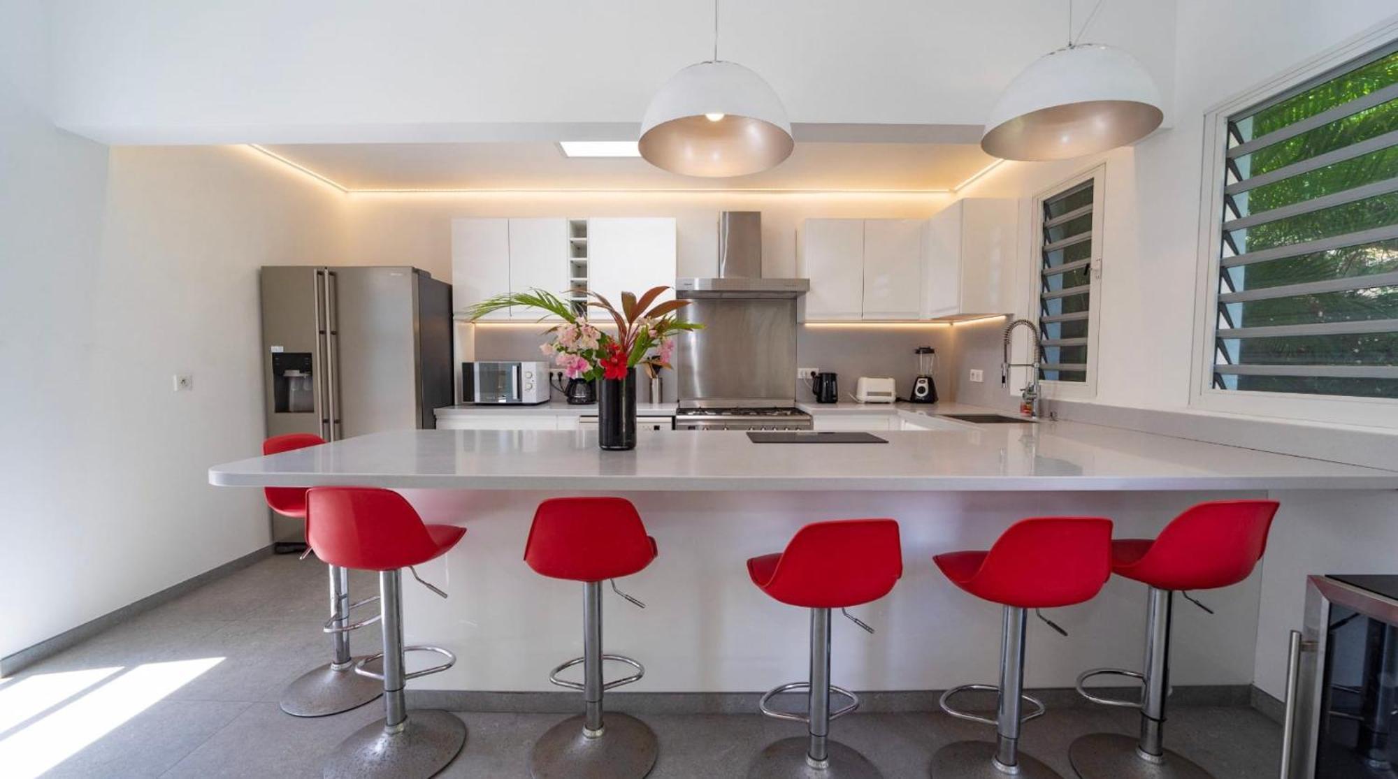 Charming Villa With Outstanding View Marigot Bagian luar foto