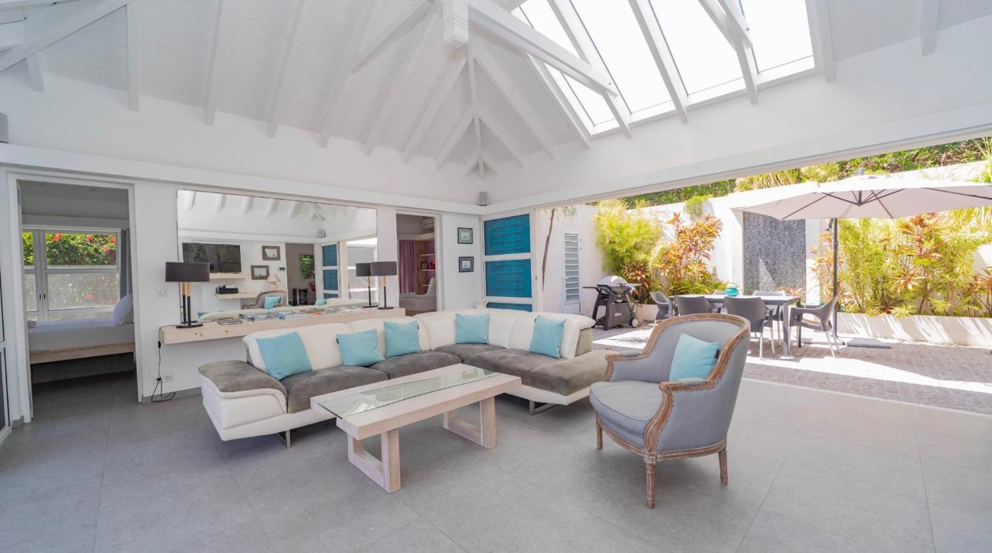 Charming Villa With Outstanding View Marigot Bagian luar foto