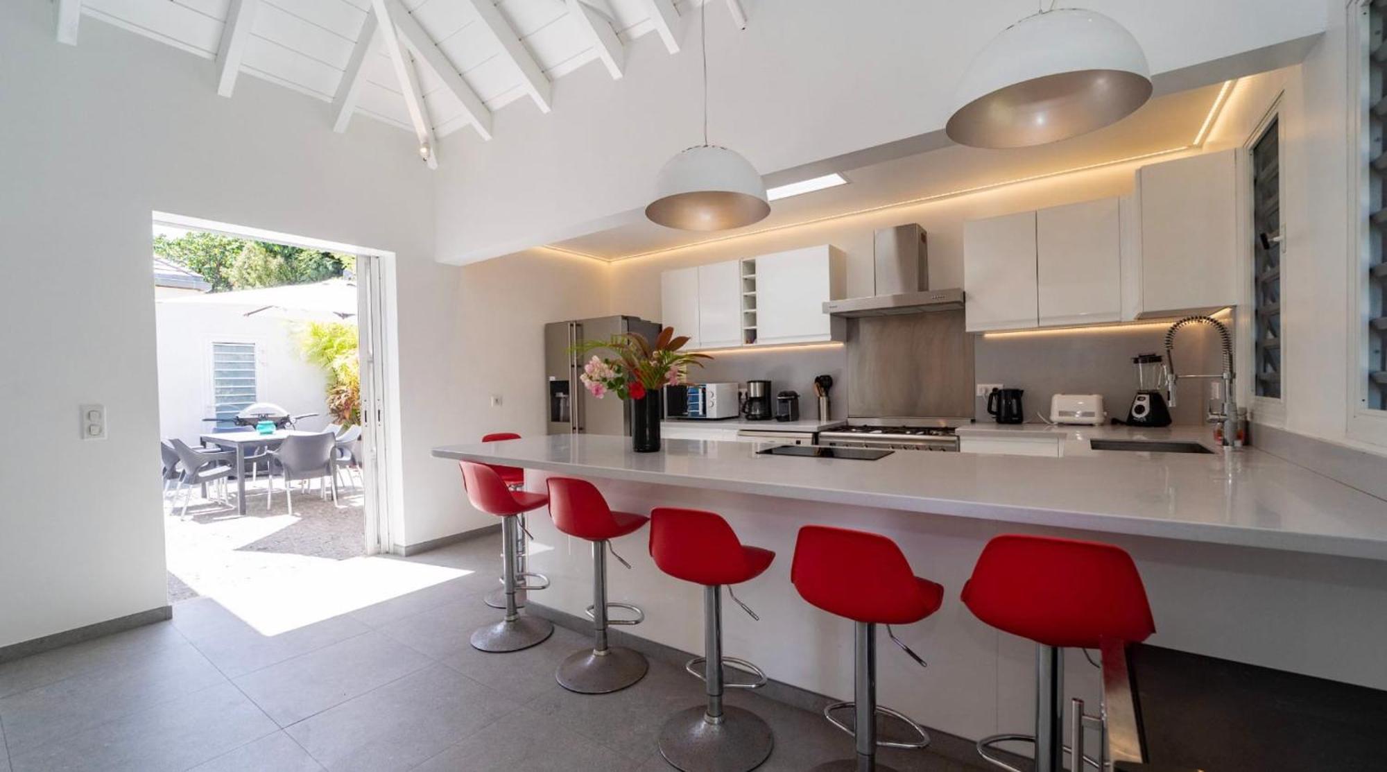 Charming Villa With Outstanding View Marigot Bagian luar foto