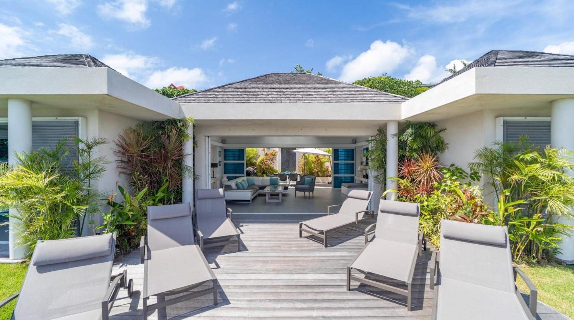 Charming Villa With Outstanding View Marigot Bagian luar foto