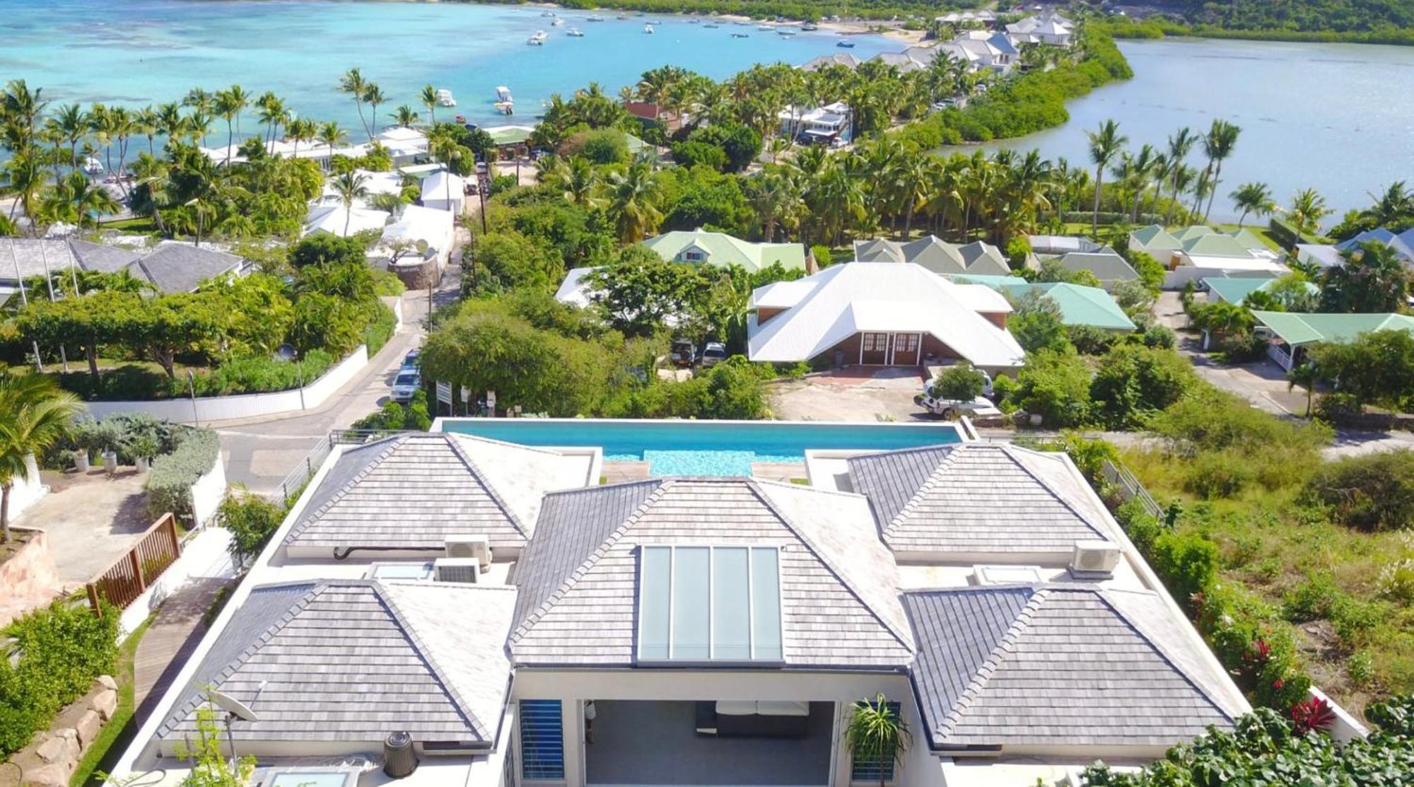 Charming Villa With Outstanding View Marigot Bagian luar foto