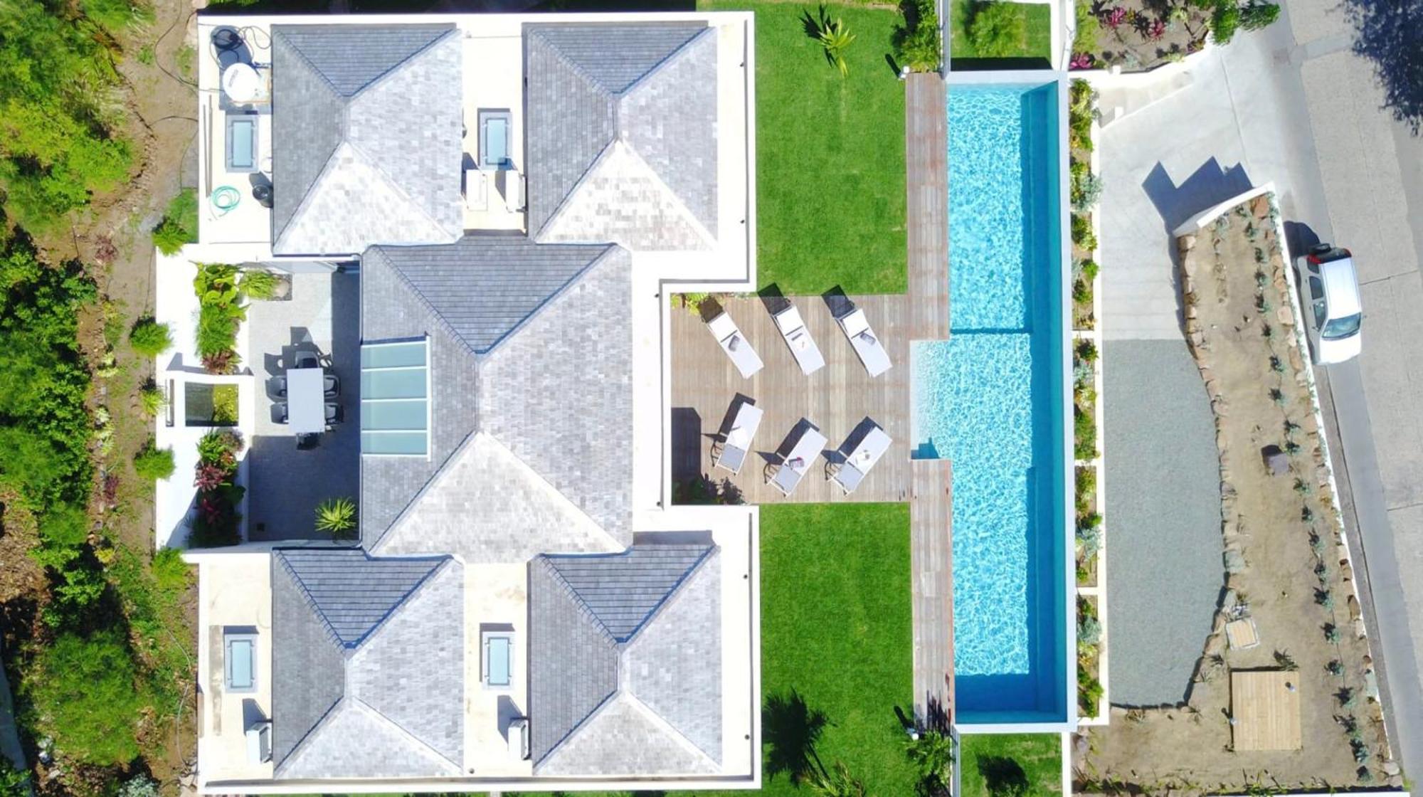 Charming Villa With Outstanding View Marigot Bagian luar foto