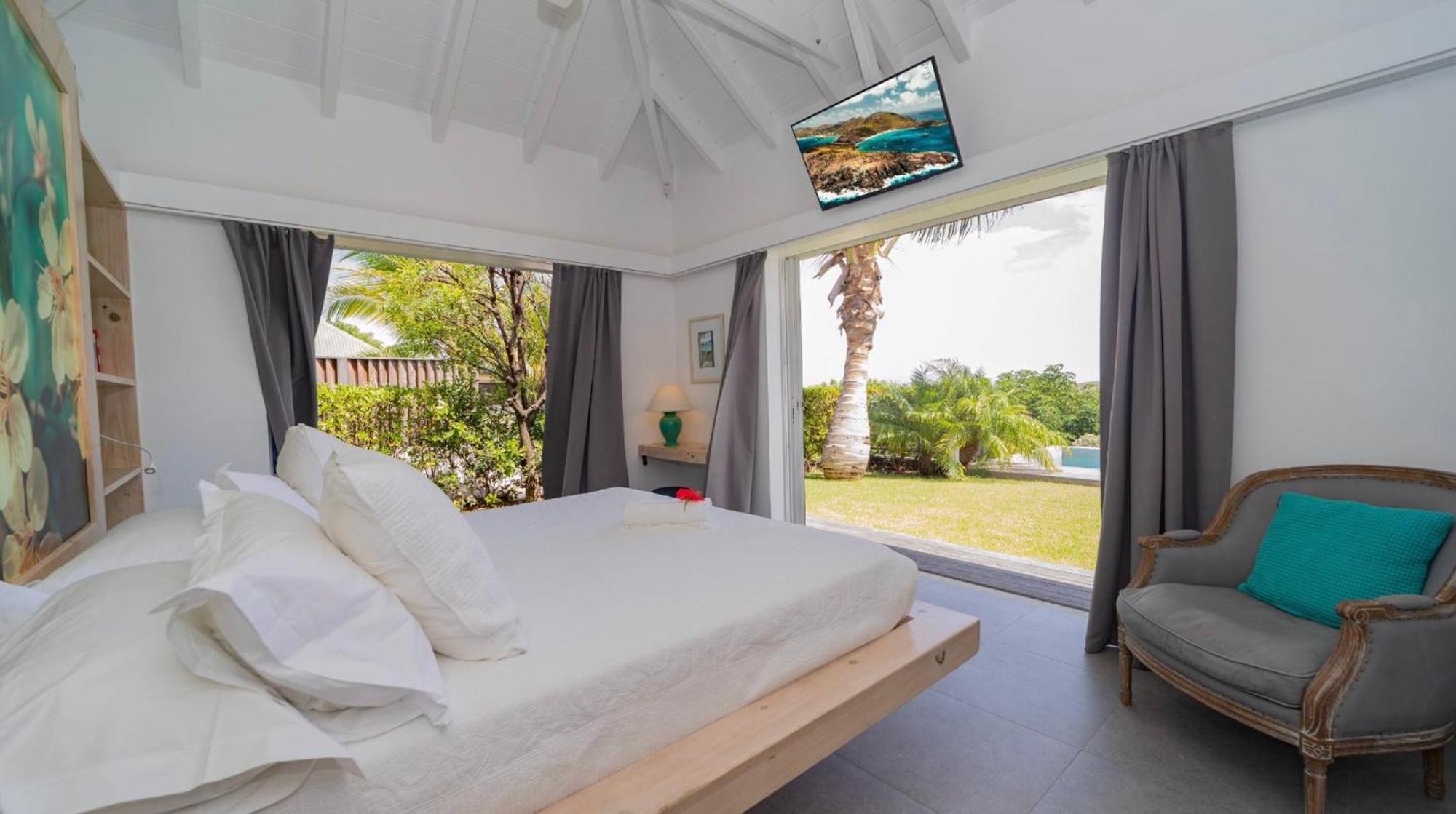 Charming Villa With Outstanding View Marigot Bagian luar foto