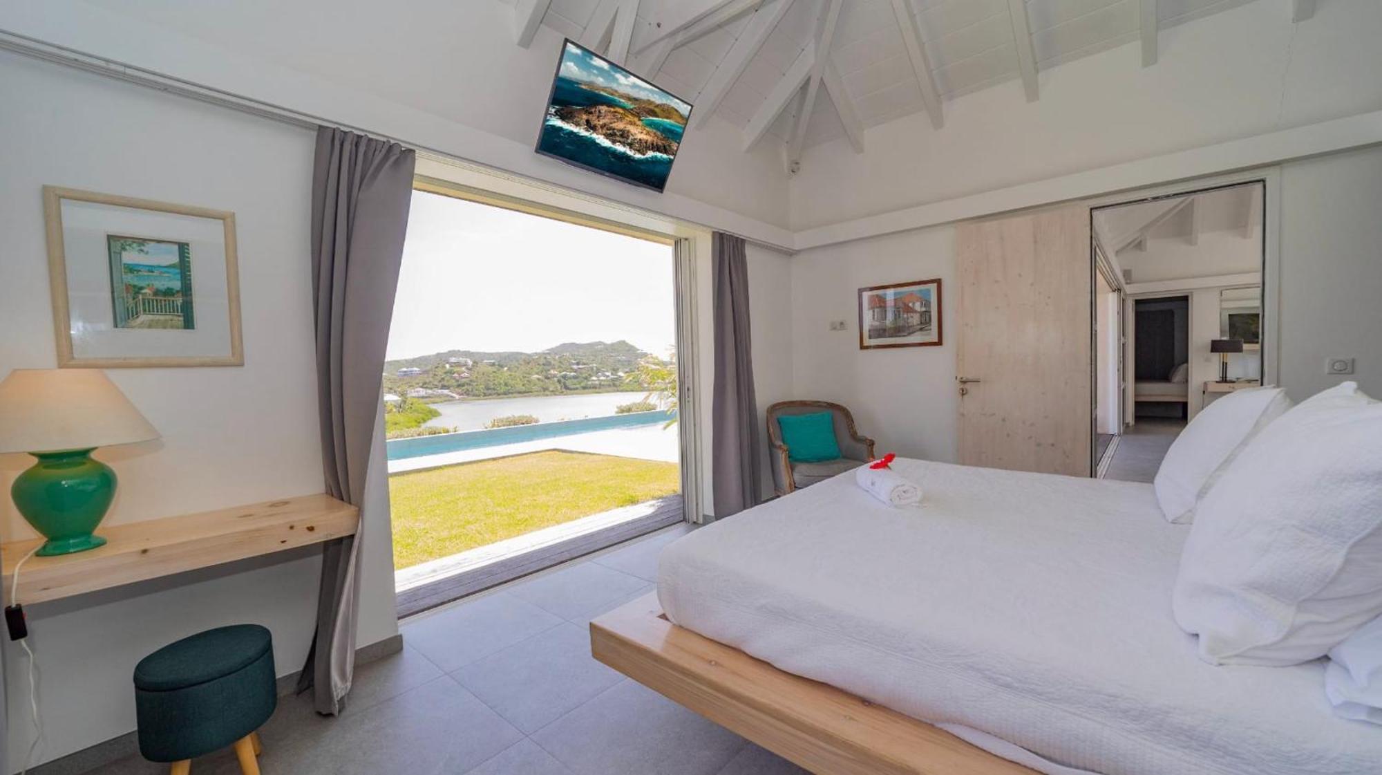 Charming Villa With Outstanding View Marigot Bagian luar foto