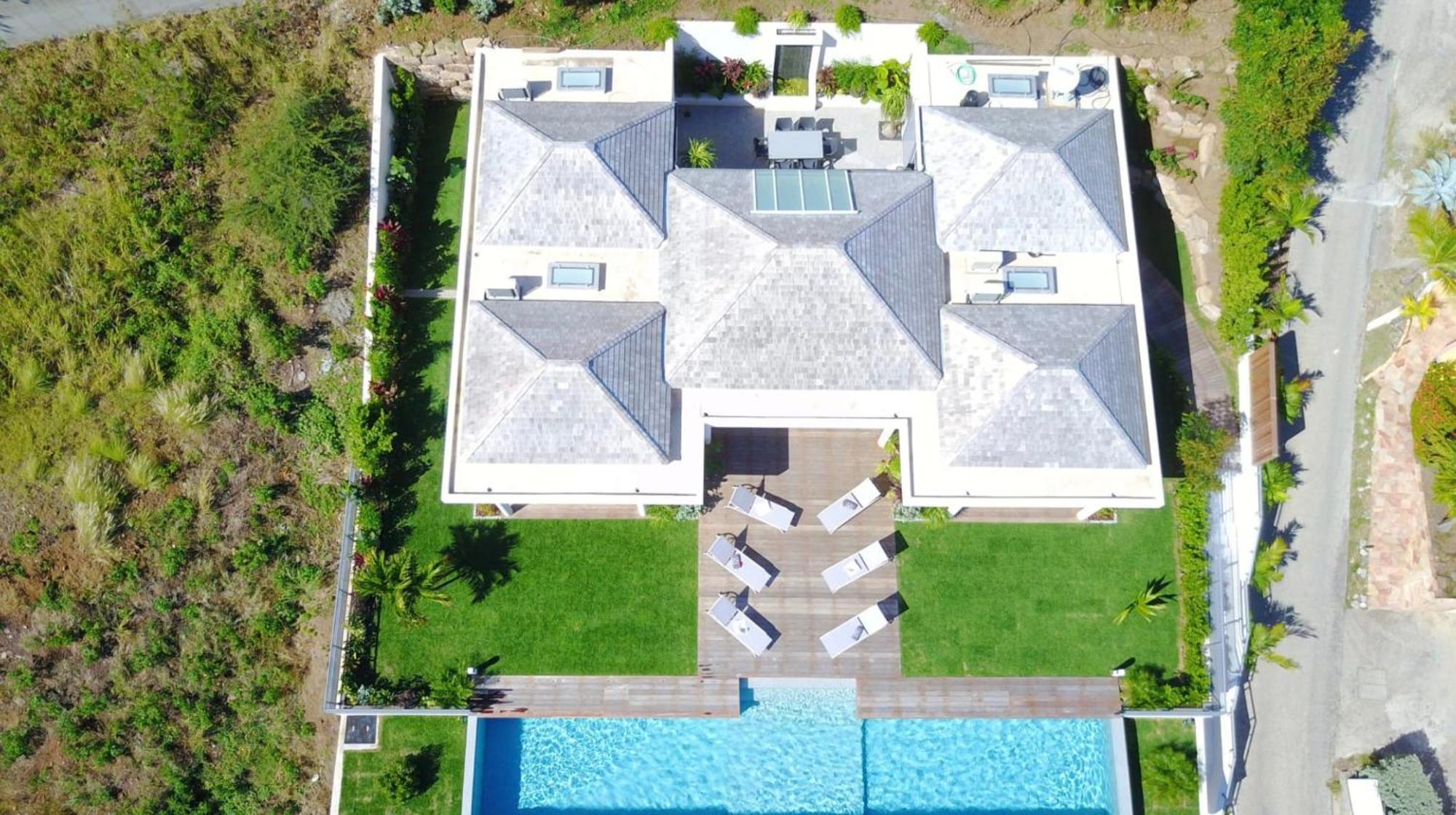 Charming Villa With Outstanding View Marigot Bagian luar foto