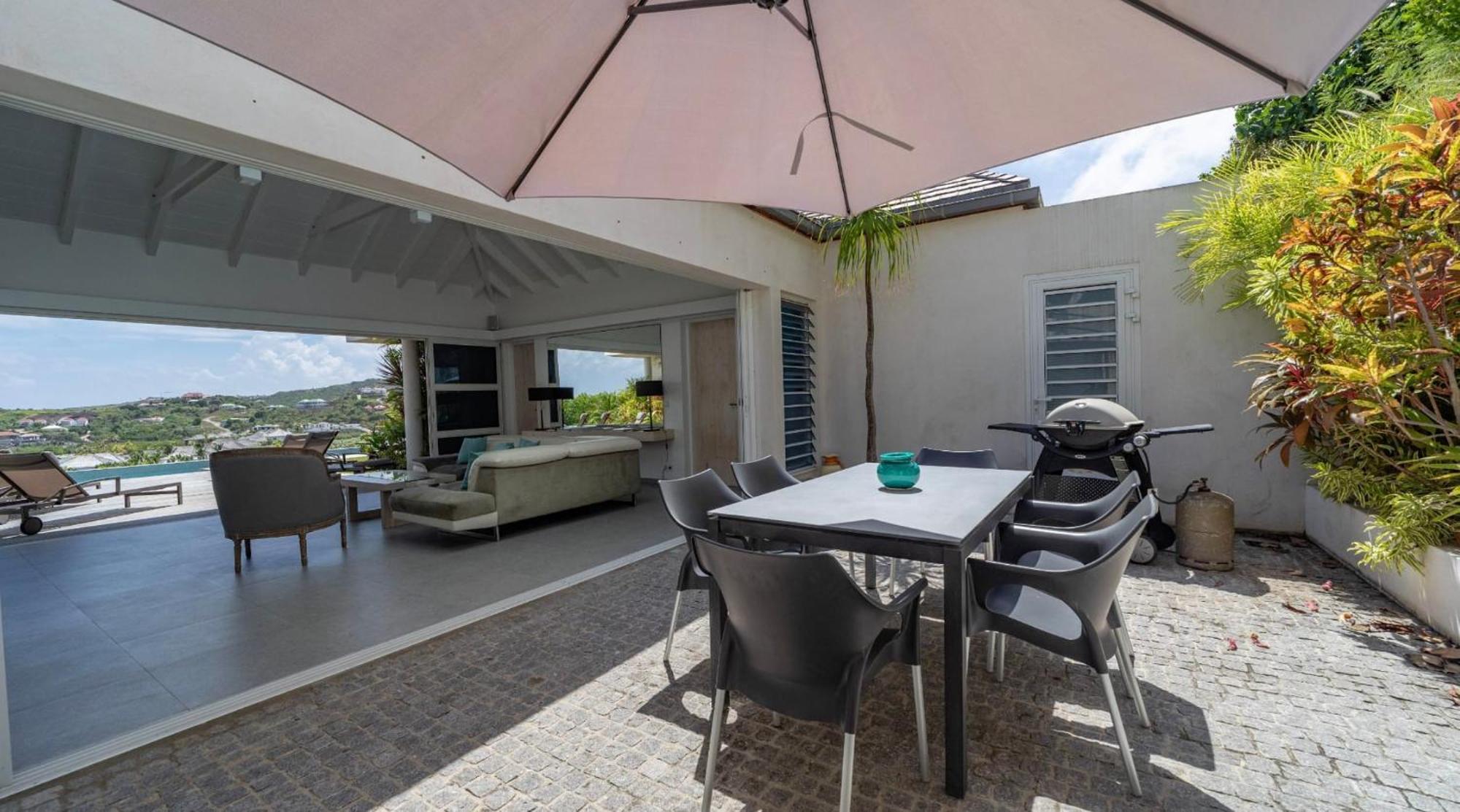 Charming Villa With Outstanding View Marigot Bagian luar foto
